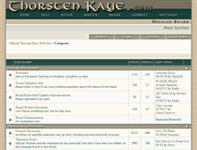 Tablet Screenshot of forum.thorstenkaye.com